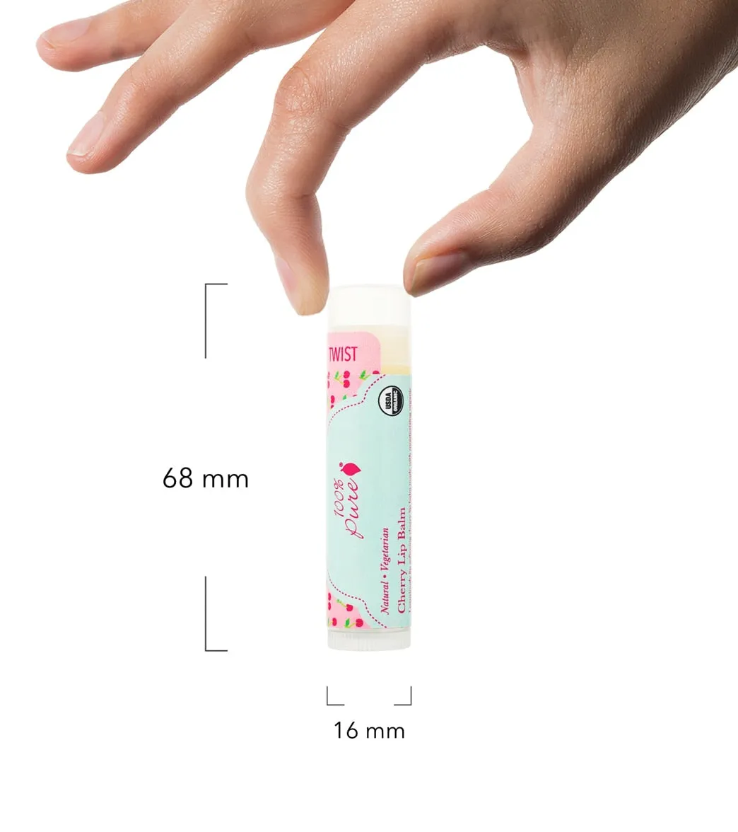 100% Pure Cherry Lip Balm