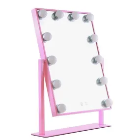 12 Bulb Vanity Mirror - Pink Berry