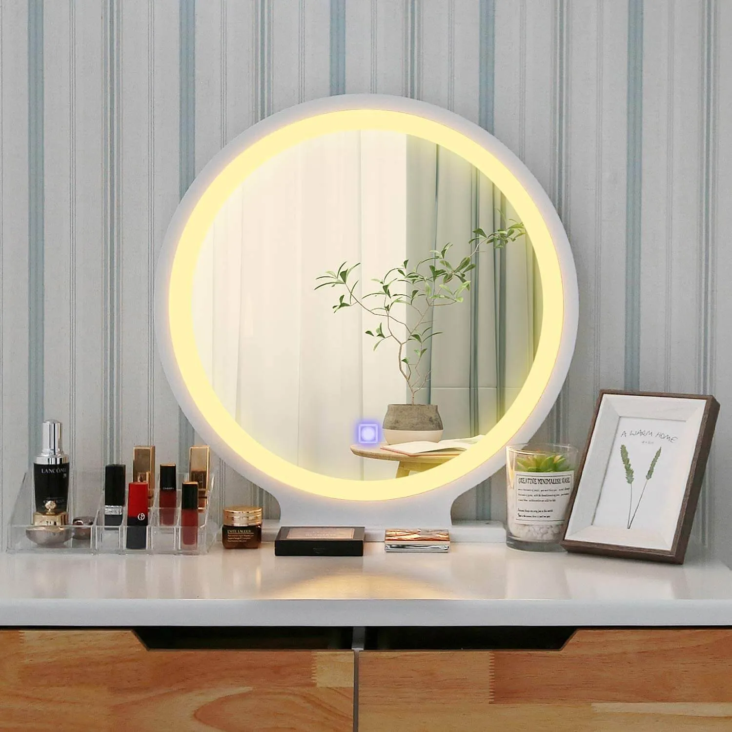 Adjustable LED Touch Screen Vanity Table HW1083