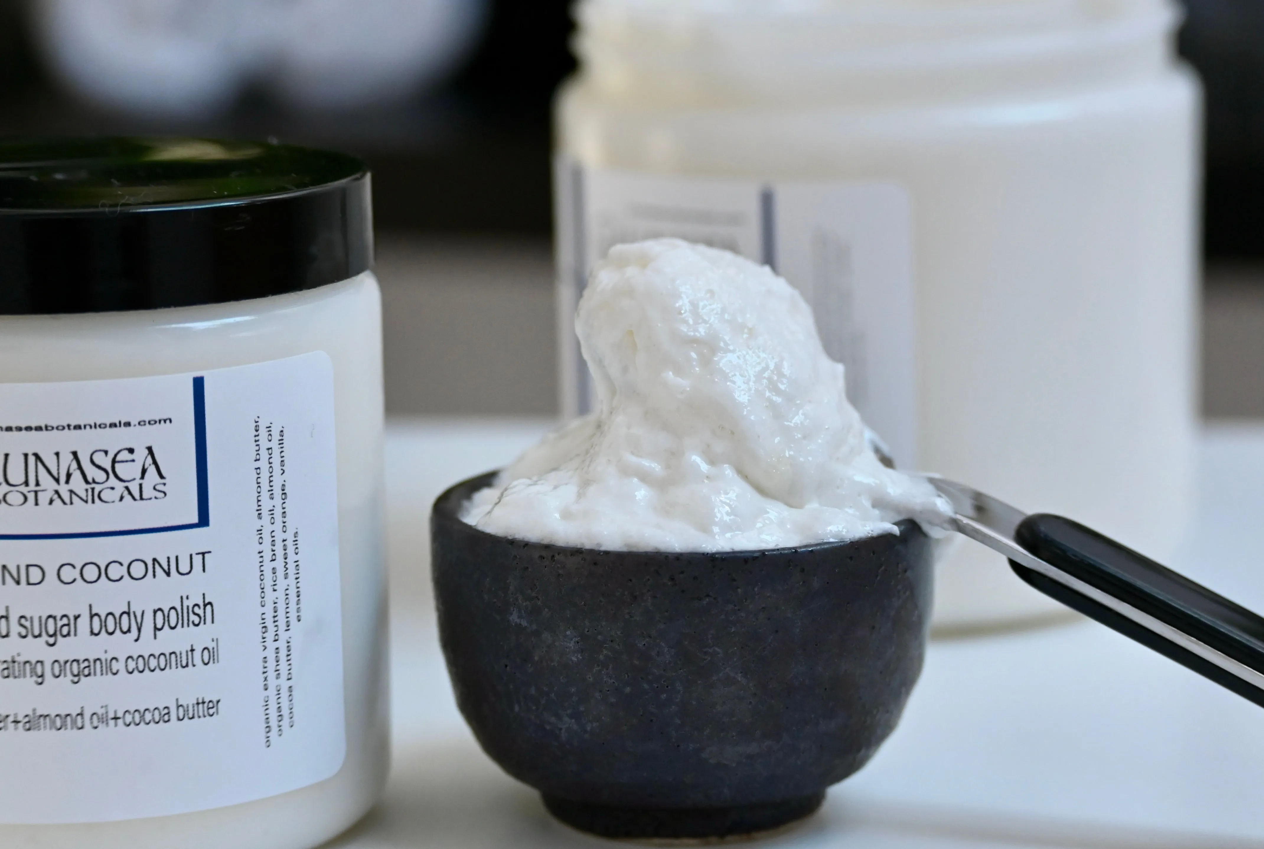 Almond Coconut Whipped Butter Scrub