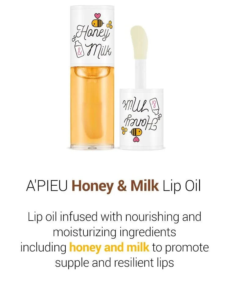 A'Pieu Honey & Milk Lip Oil