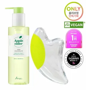 Apple Cider Deep Cleansing Oil   Crystal Guasha Special Set