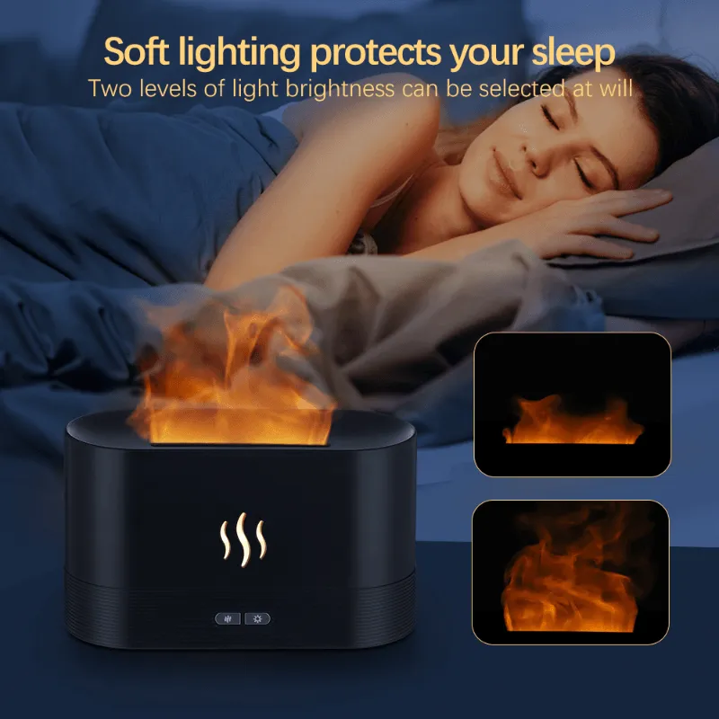 Aroma Diffuser Air Humidifier Flame