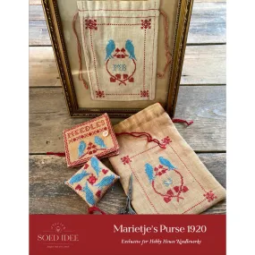 Atelier Soed Idee Hobby House Needleworks Exclusive ~ Marietje's Purse 1920