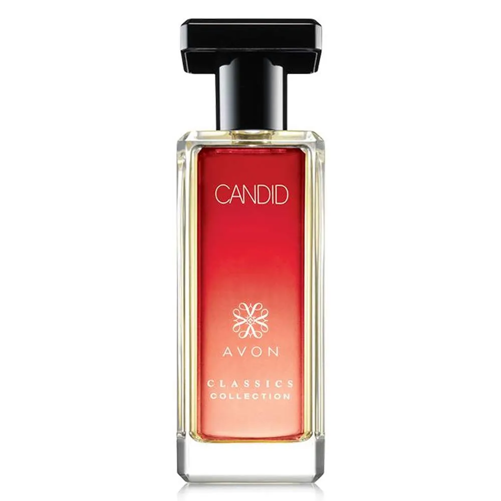 AVON Candid Cologne Spray - Avon Classics Collection Amber Floral 1.7 oz Spray | Tropical Flowers & Exotic Woods Cologne for Men