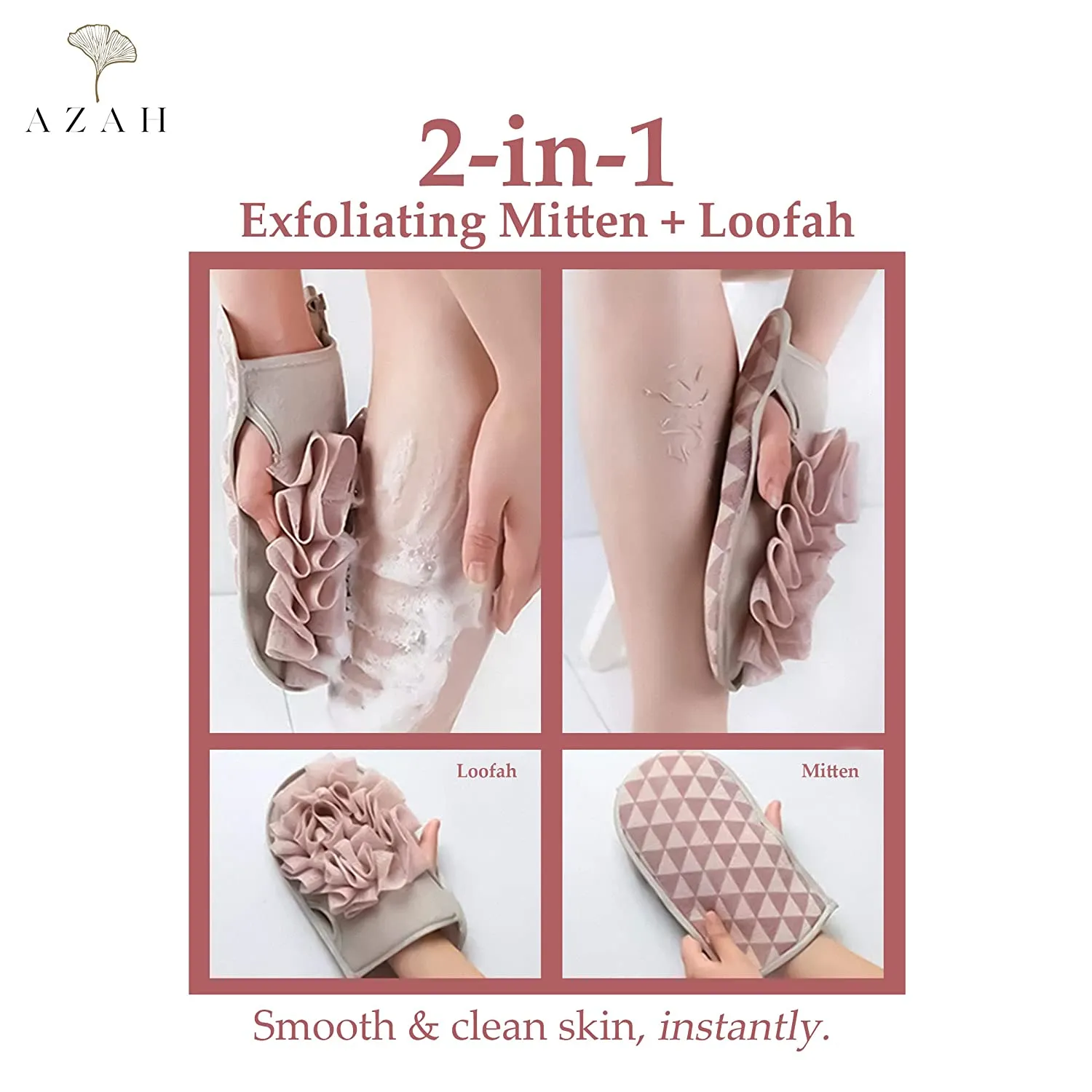 Azah Exfoliating Gloves