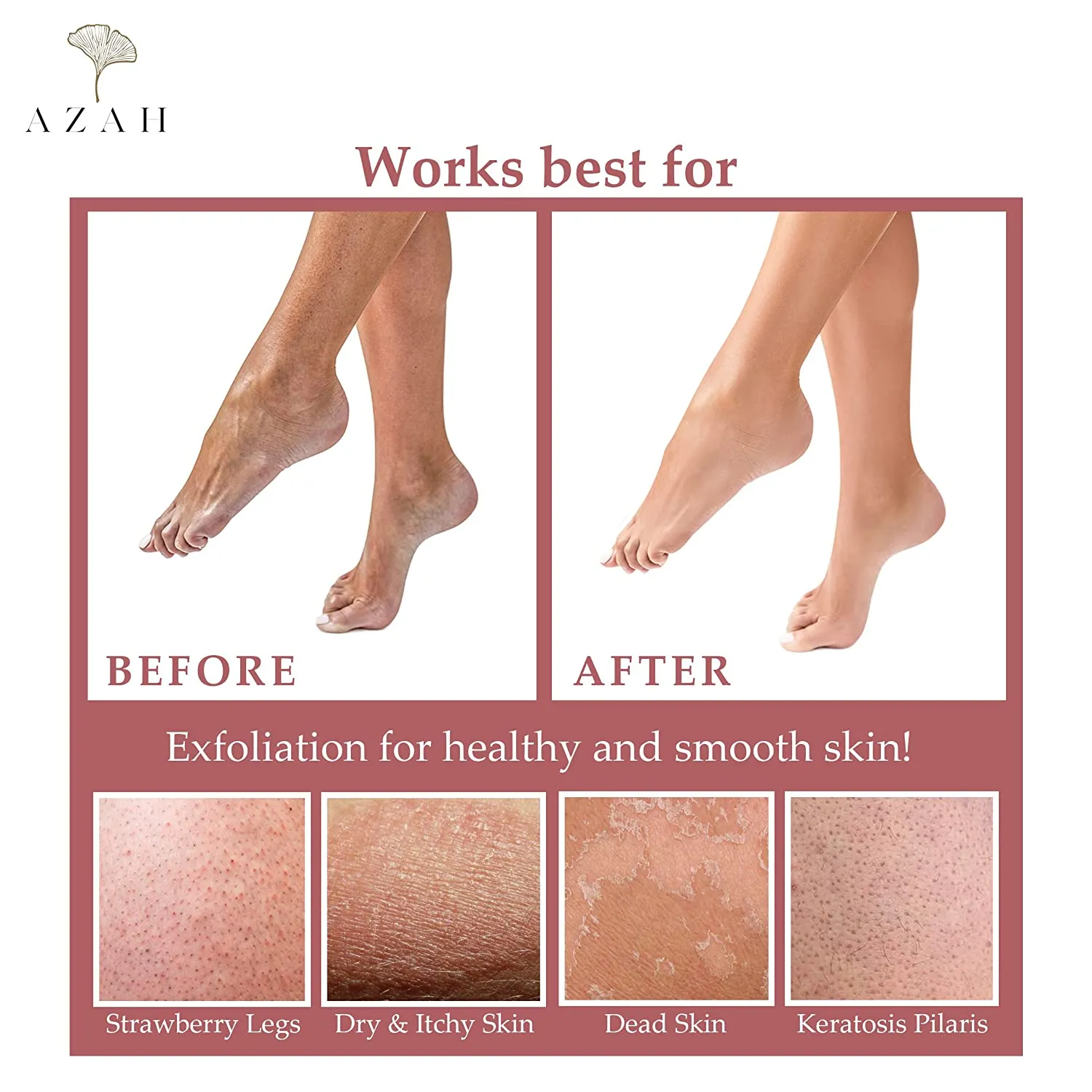 Azah Exfoliating Gloves