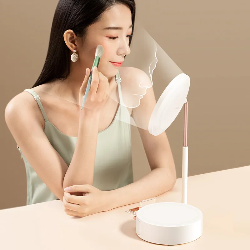 Beauty Series Lighted Makeup Mirror With Storage Box