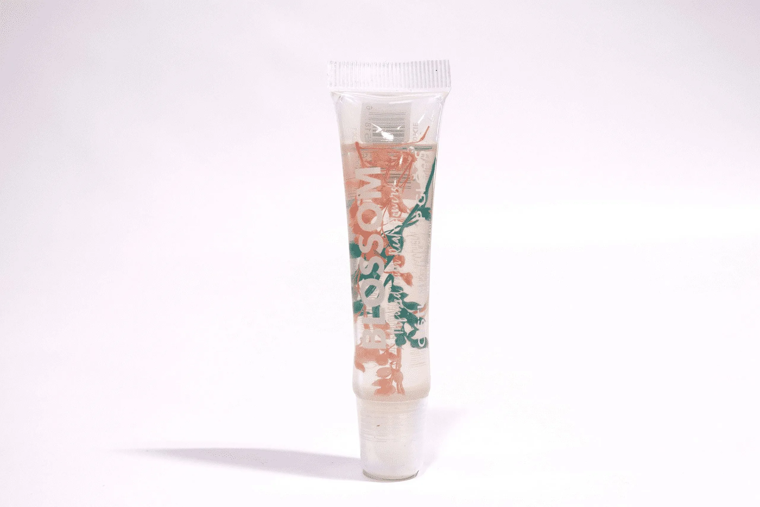 Blossom Infused with real flowers 2 Piece Set - Moisturizing Lip Gloss  Sugar Cookie & Marshmallow