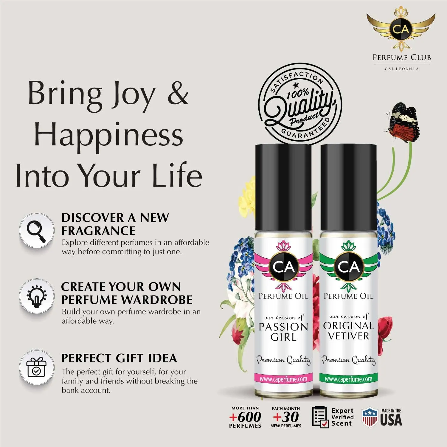 CA Perfume Impression of Gentle Dance For Women & Men Replica Fragrance Body Oil Dupes Alcohol-Free Essential Aromatherapy Sample Travel Size Concentrated Long Lasting Attar Roll-On 0.3 Fl Oz/10ml