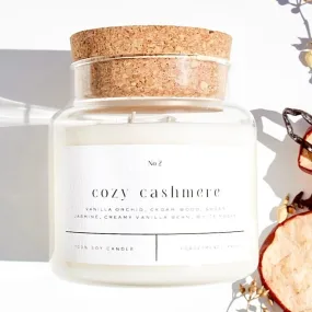 Cozy Cashmere: Two Wick 22oz Candle