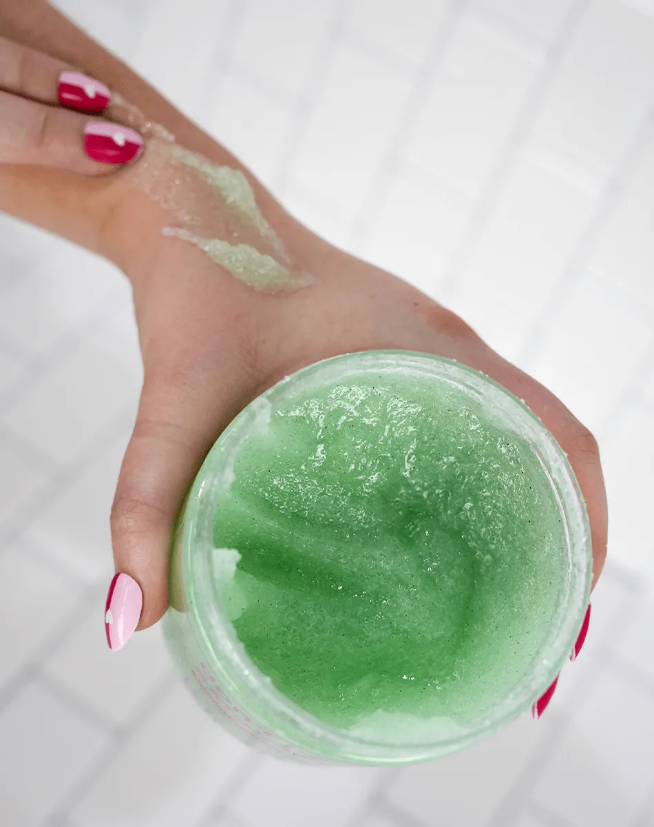 don't hate, exfoliate body scrub