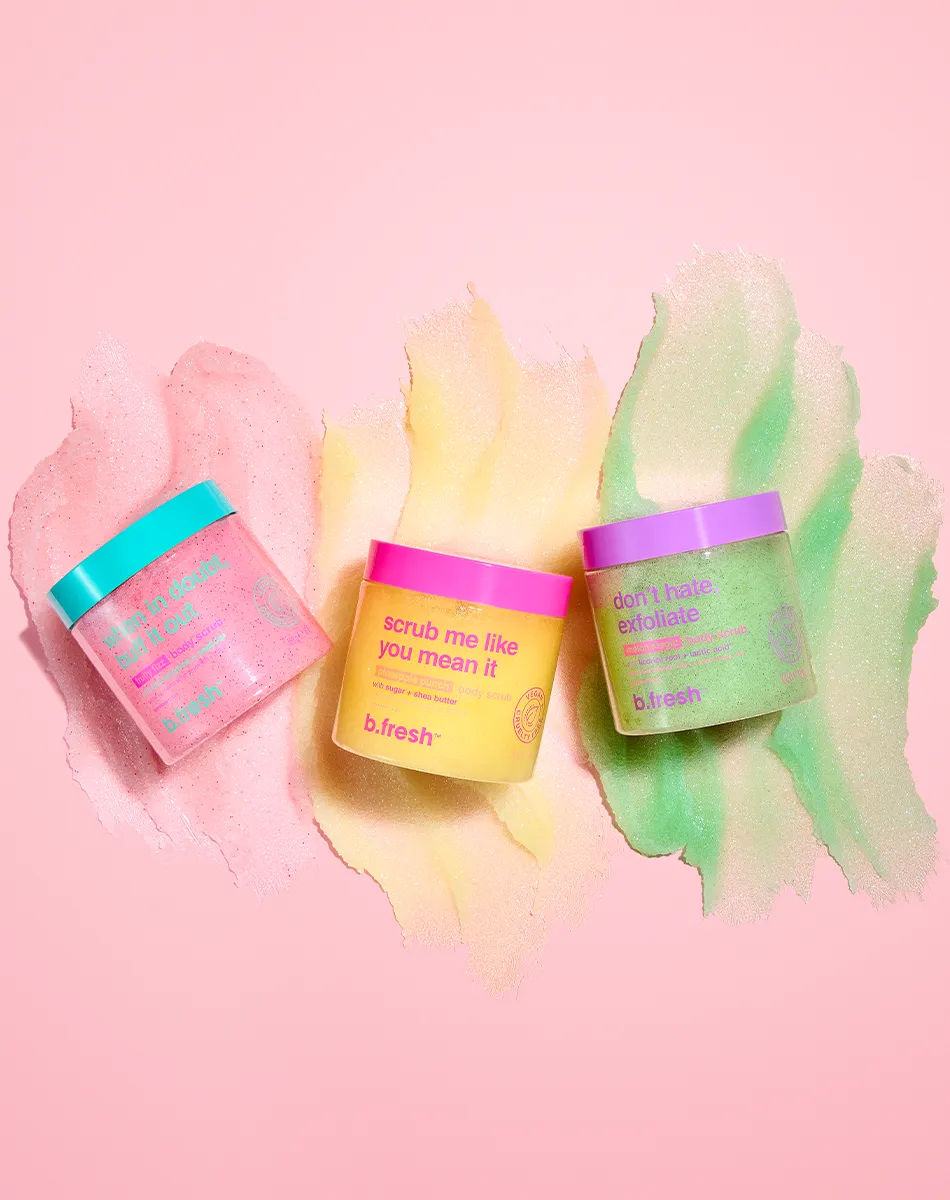 don't hate, exfoliate body scrub