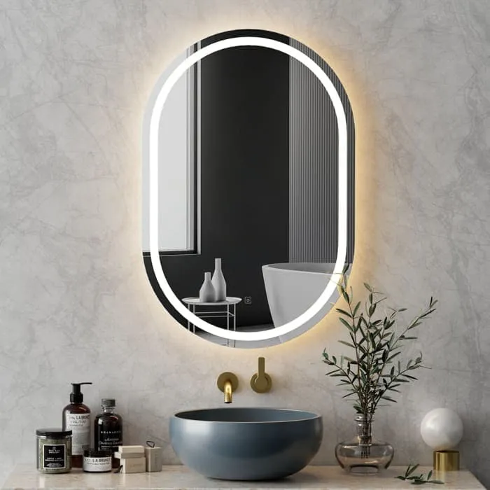 Embellir Led Wall Mirror With Light 50x75cm