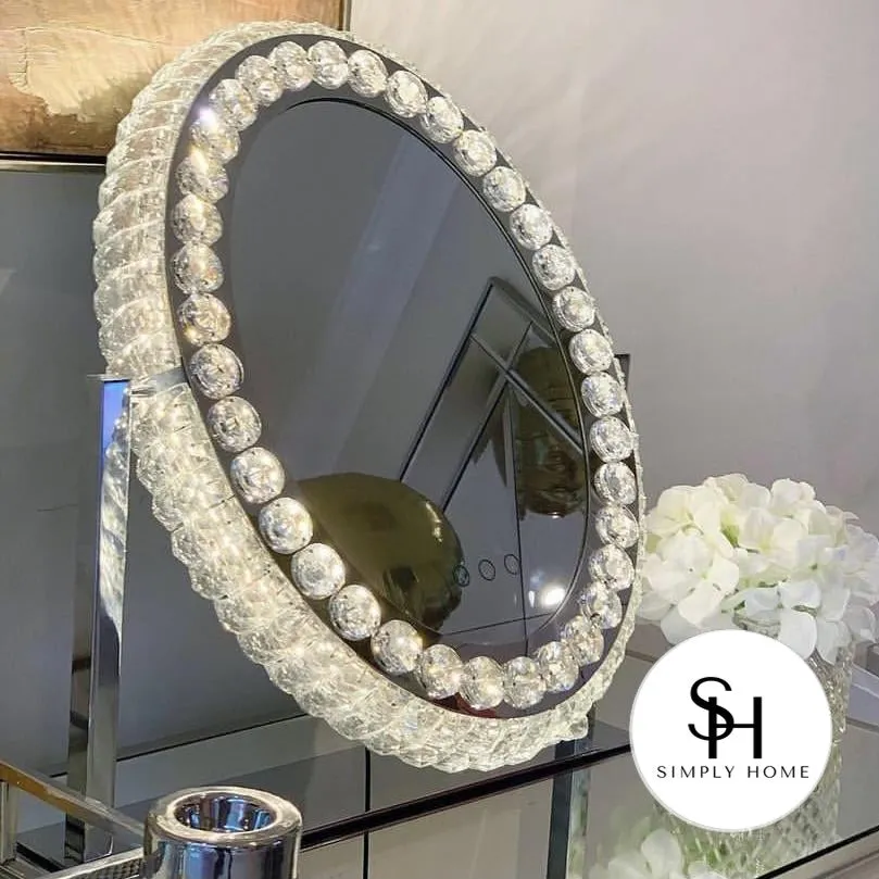 Fantasia Colour Changing LED Oval Makeup Mirror
