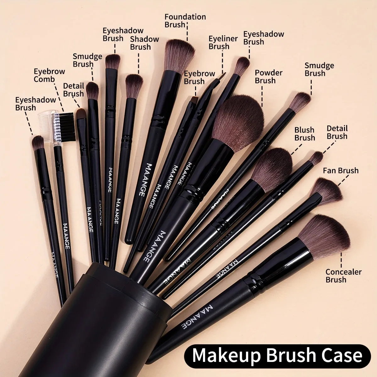 Glamour Touch Makeup Brush Collection