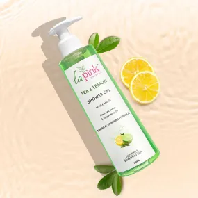 Glowing & Refreshing Skin with La Pink Tea & Lemon Shower Gel