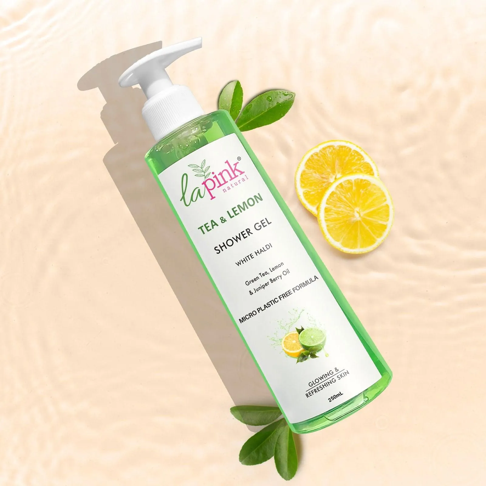 Glowing & Refreshing Skin with La Pink Tea & Lemon Shower Gel