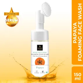 Good Vibes Even Skin Tone Papaya Foaming Face Wash |Brightening, Even Tone (150ml)