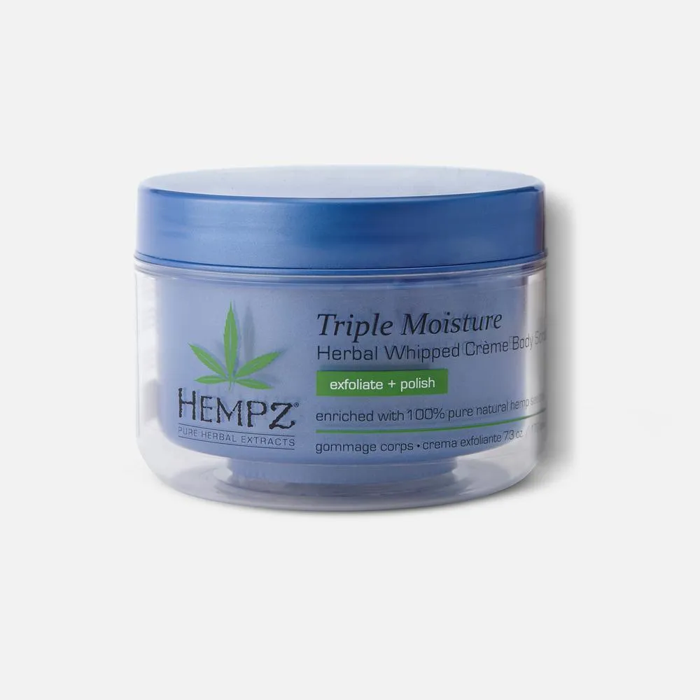 Hempz: Triple Moisture Herbal Whipped Crème Body Scrub