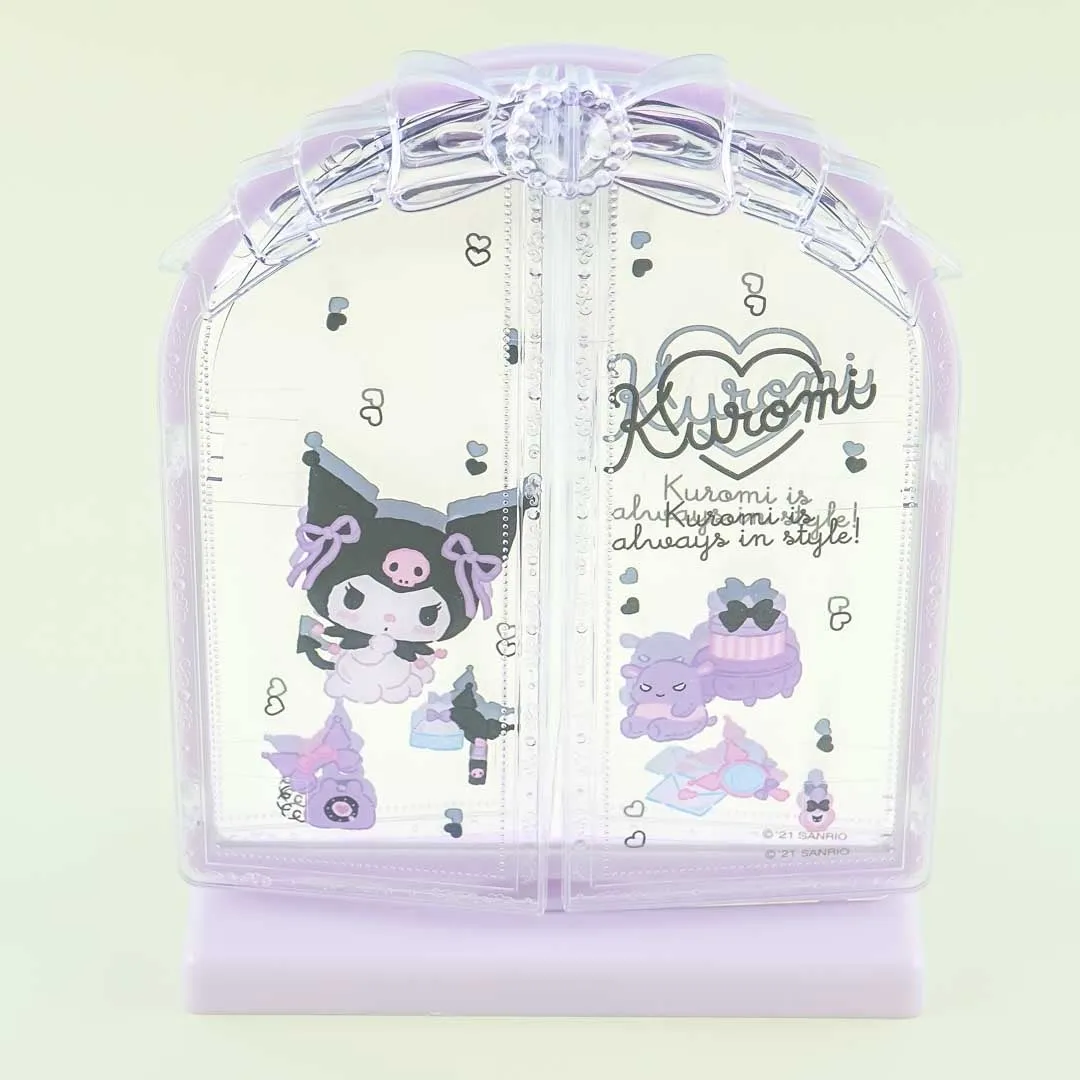 Kuromi Style Standing Desk Mirror