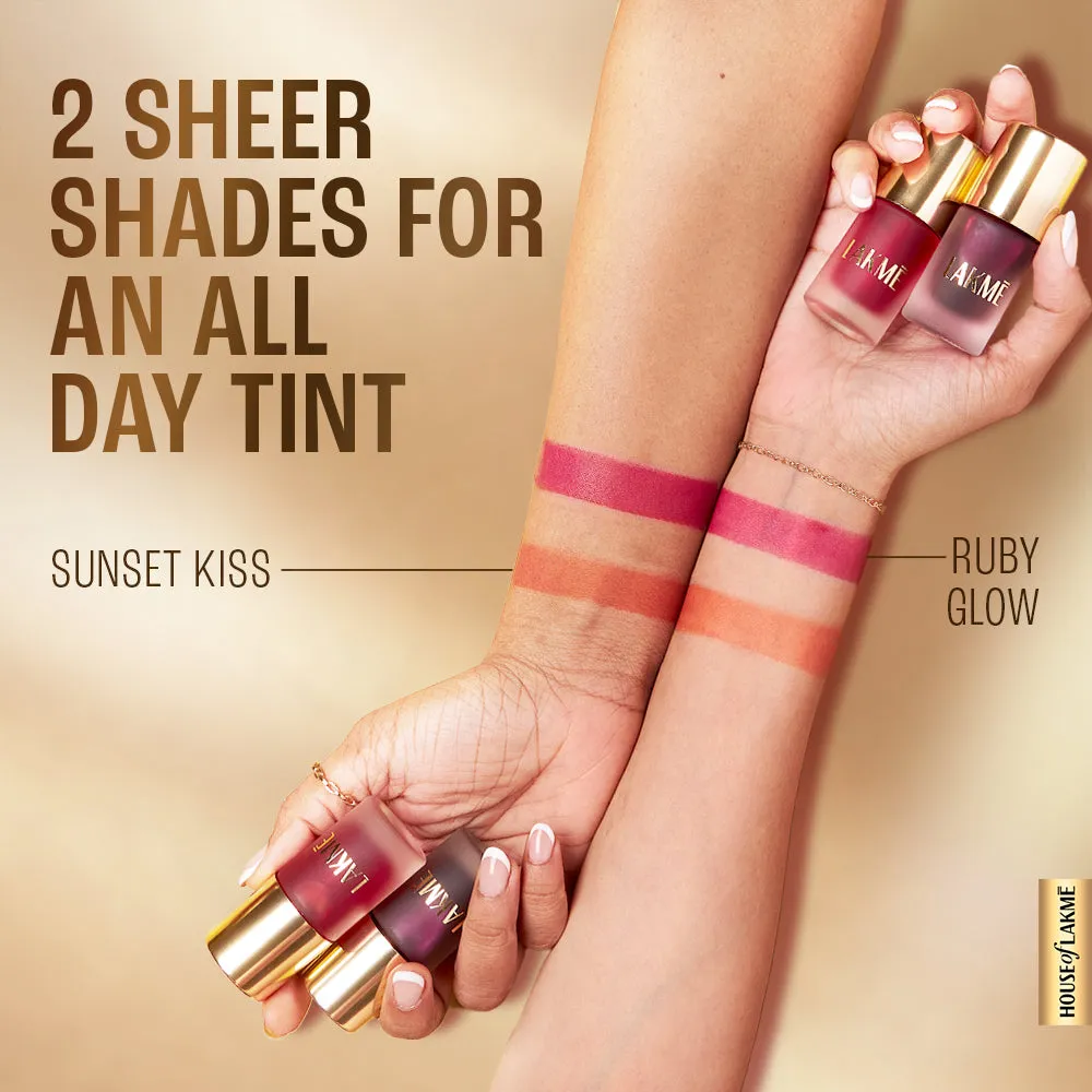 Lakmē 9to5 Double Duty Lip & Cheek Water Stain