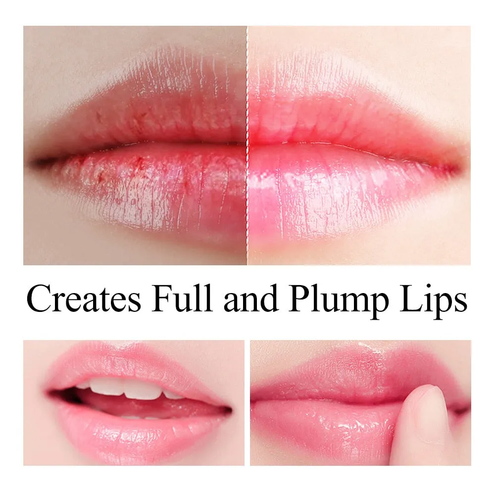 LANBENA Nourishing Lip Balm Hyaluronic Acid Moisturizing Reduces Fine Lines Relieves Dryness Repairs Damaged Lips