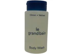 Le Grand Bain Citron & Veviter Body Wash lot of 14 bottles each 1oz. Total of 14oz