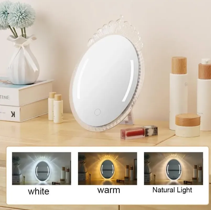 Led Rechargeable Makeup Mirror