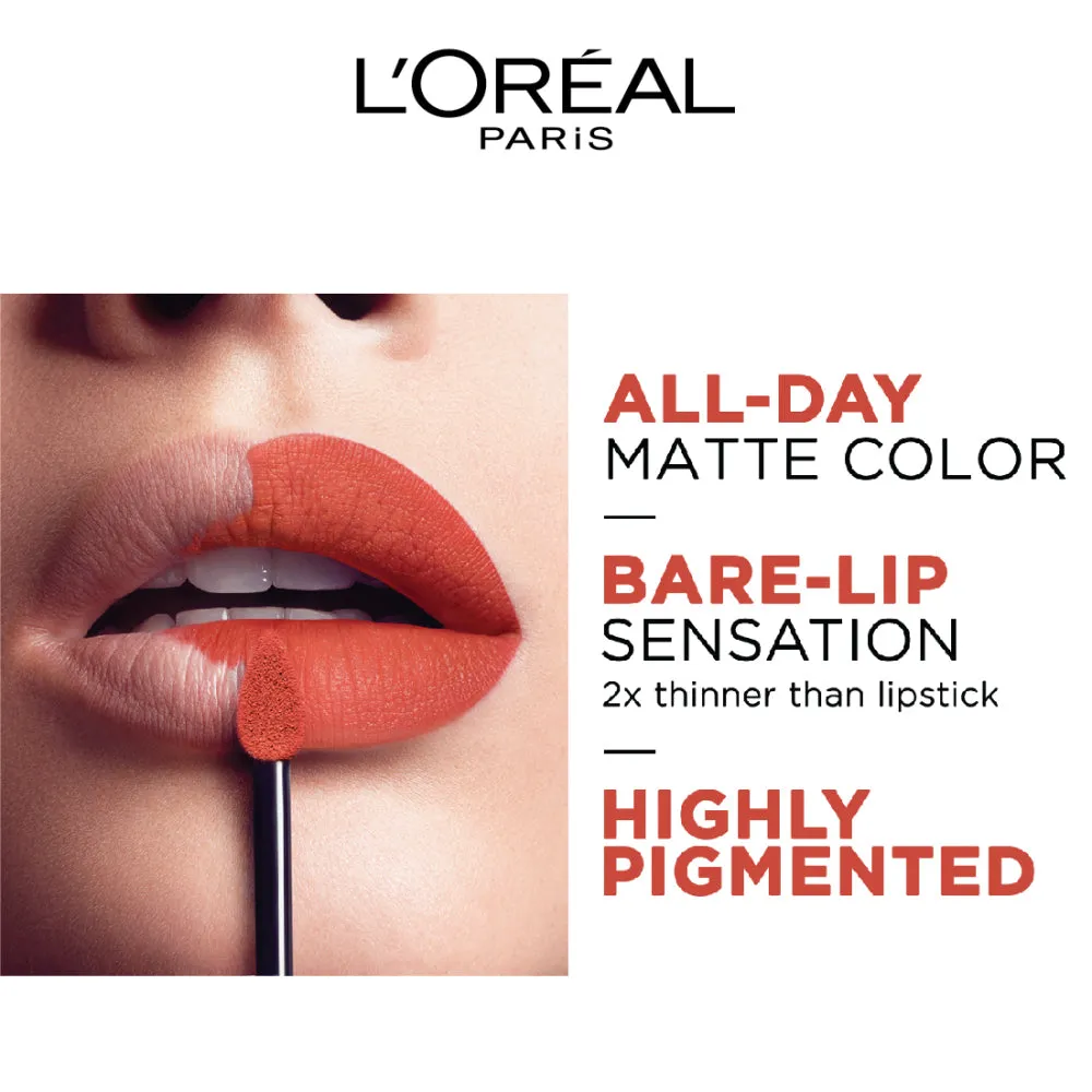 L'Oreal Paris Rouge Signature Matte Liquid Lipstick, 148 I Hunt