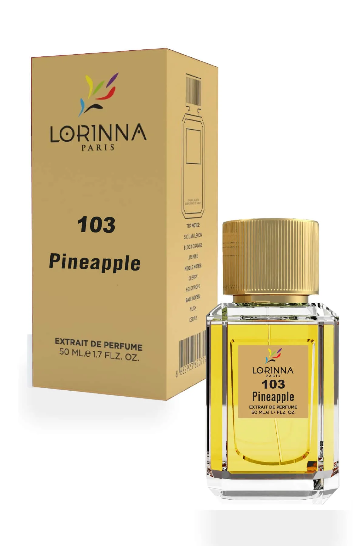 Lorinna 103 Paris Pineapple