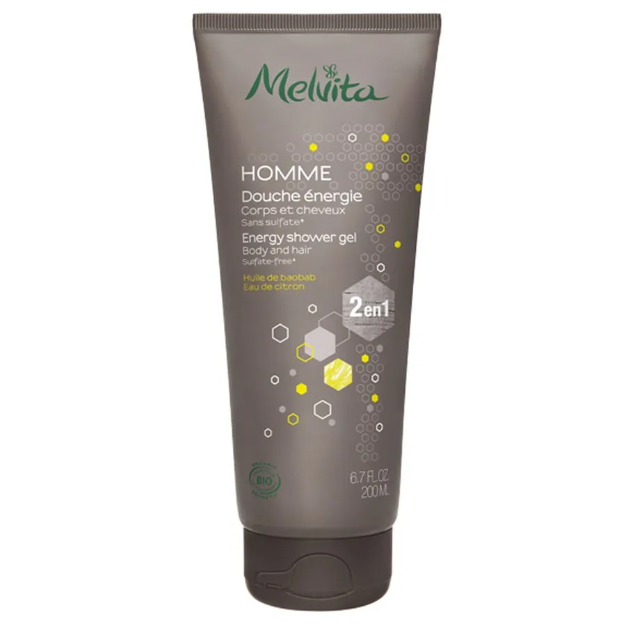 Melvita Energy Shower Gel For Men 200ml (6.76fl oz)