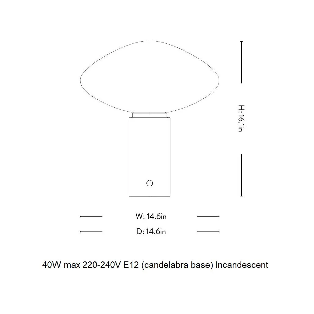 Mist Table Lamp