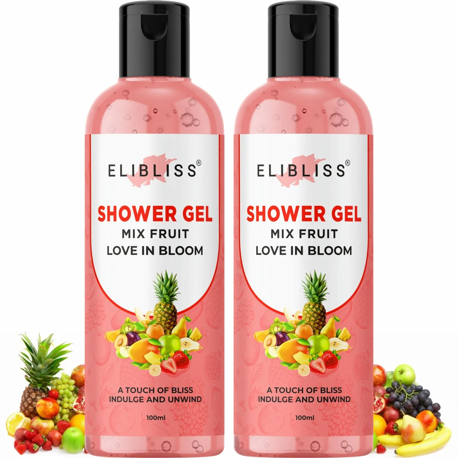 Mix Fruit Shower Gel of 100 ml ( Pack of 2 )