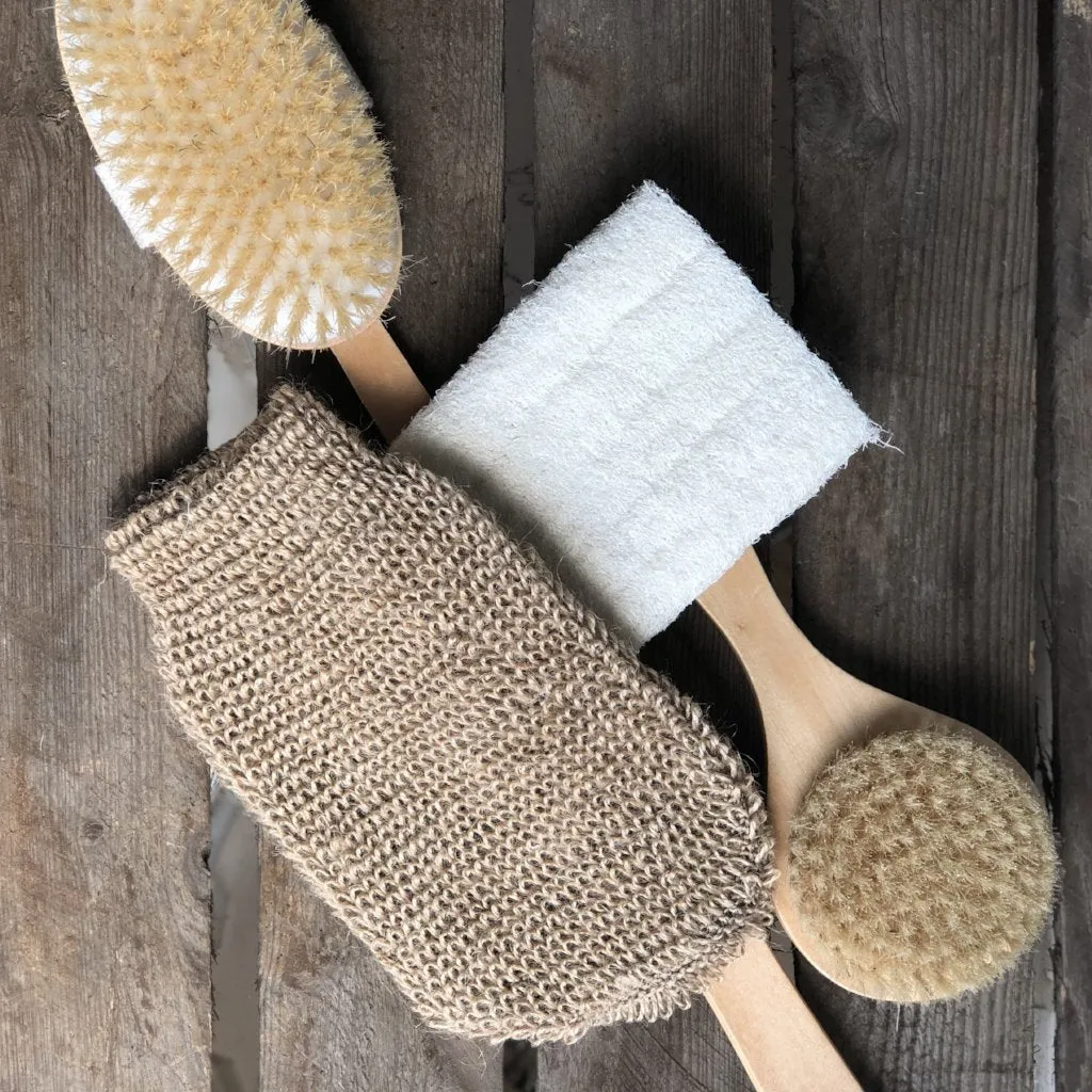 Natural Flax Massage & Exfoliating Glove