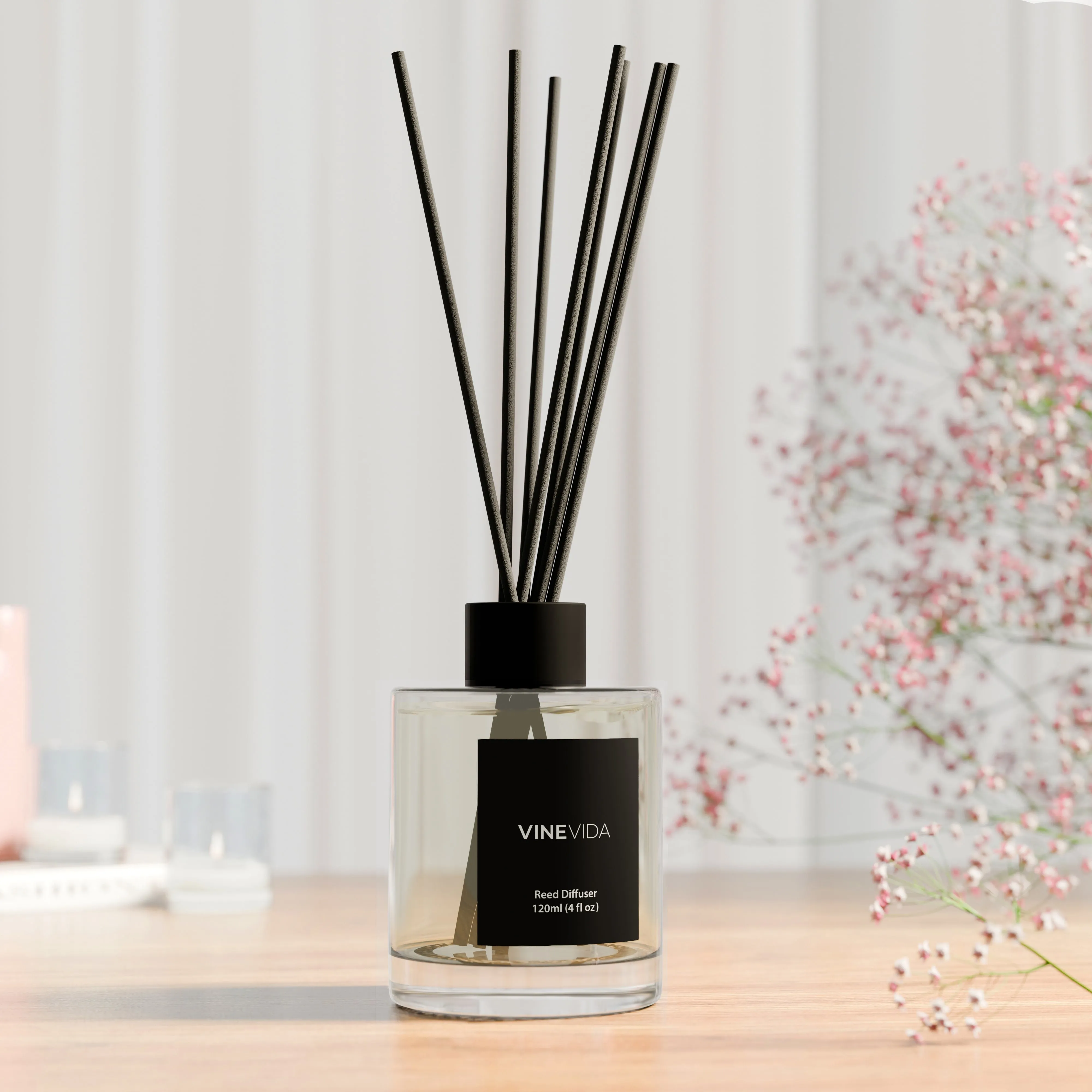 NO. 1120 Reed Diffuser - Inspired by: Warm Vanilla Sugar by Bath & Body Works