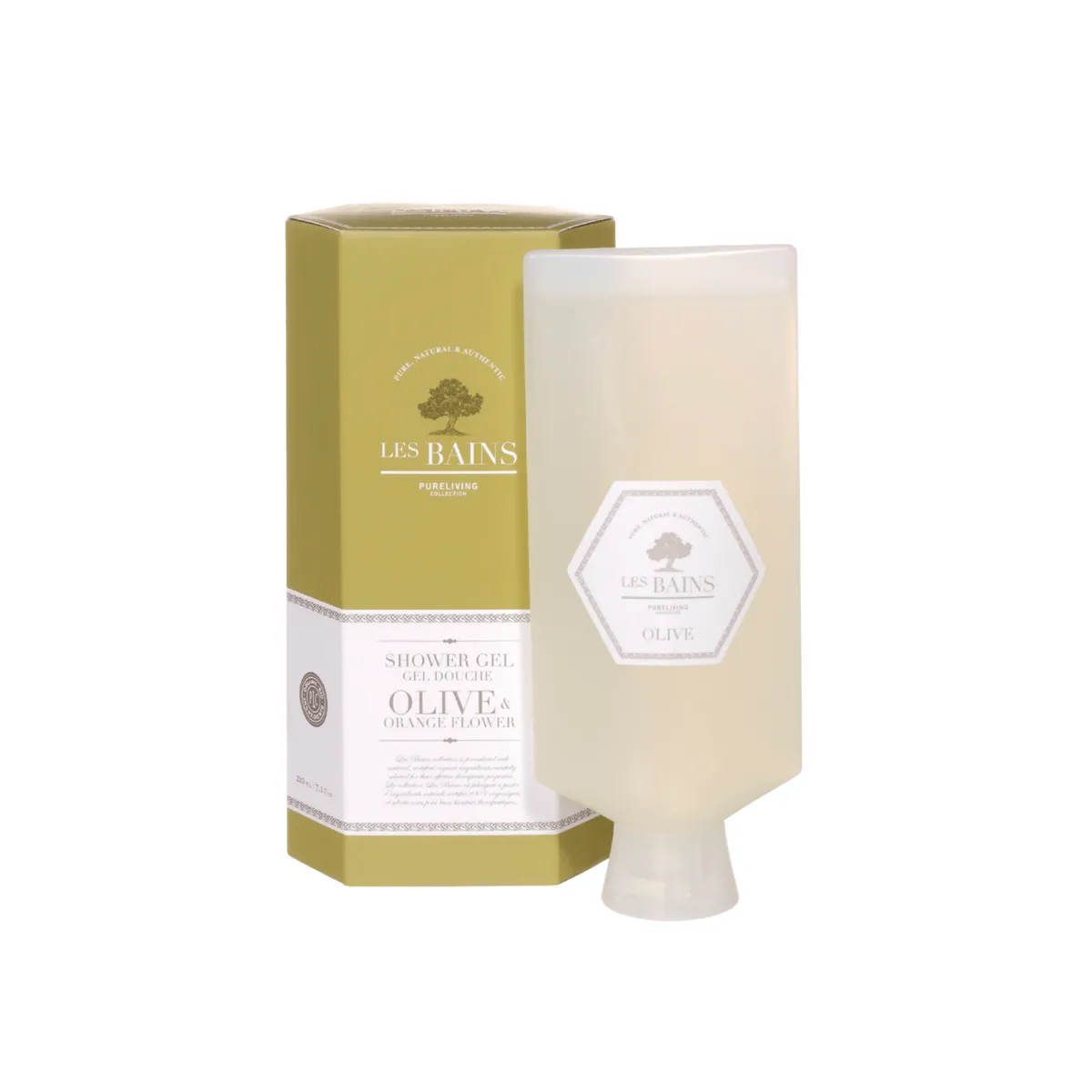 Olive & Orange Flower Shower Gel