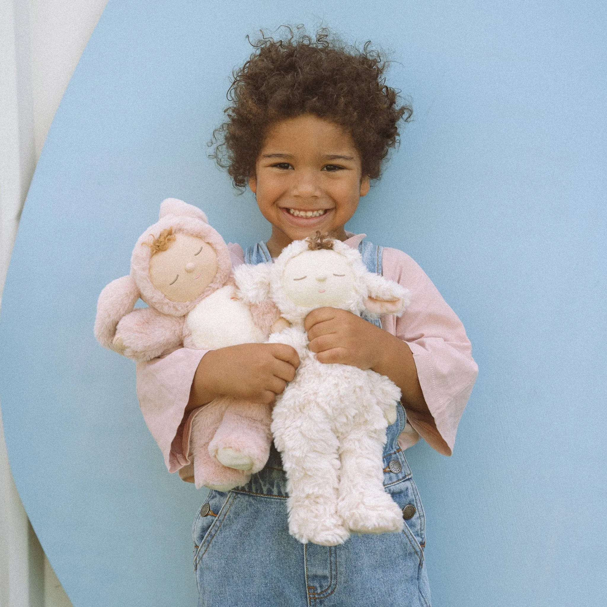 Olli Ella Cozy Dinkums Lamby Pookie - Vanilla