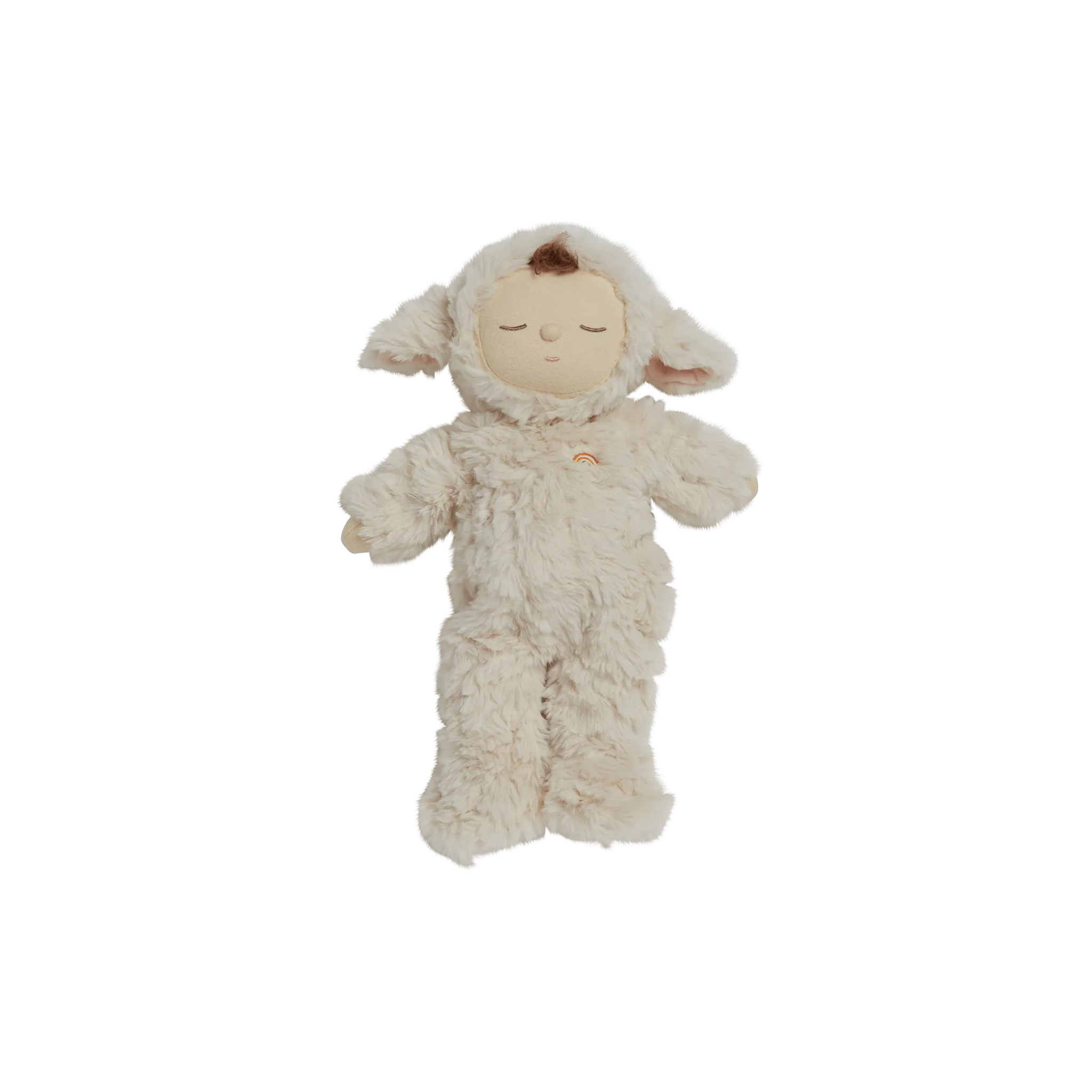 Olli Ella Cozy Dinkums Lamby Pookie - Vanilla