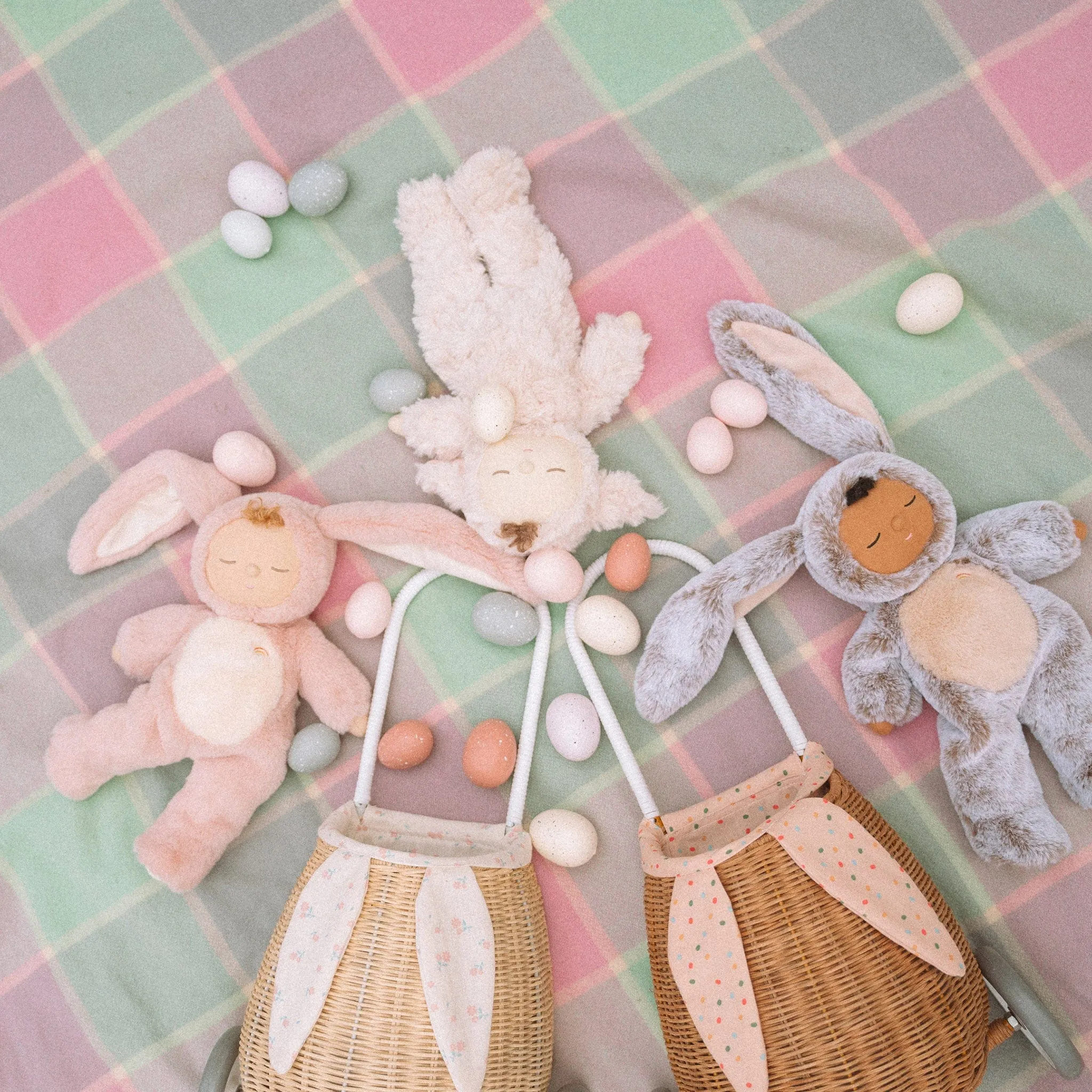 Olli Ella Cozy Dinkums Lamby Pookie - Vanilla