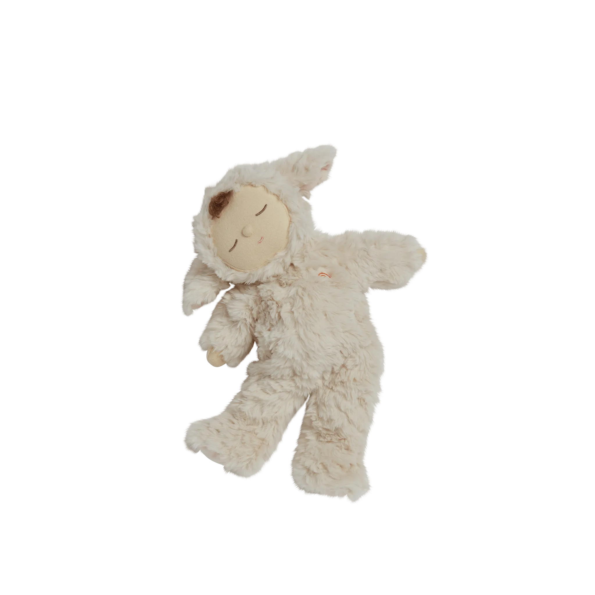 Olli Ella Cozy Dinkums Lamby Pookie - Vanilla