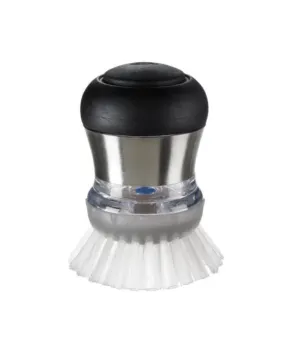 OXO SteeL Soap Dispensing Palm Brush