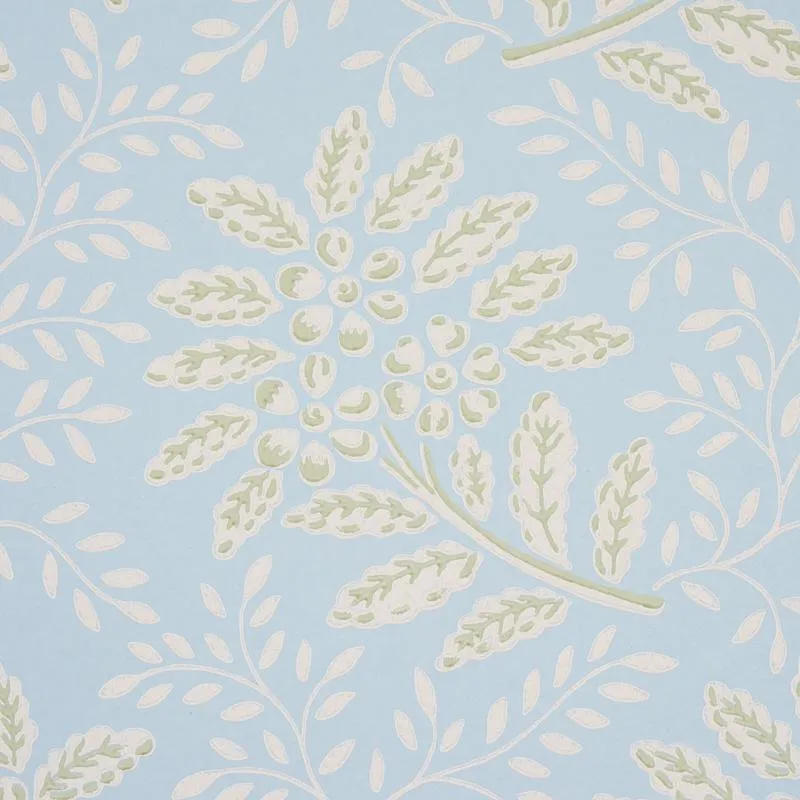Schumacher Secret Garden Print Wallpaper