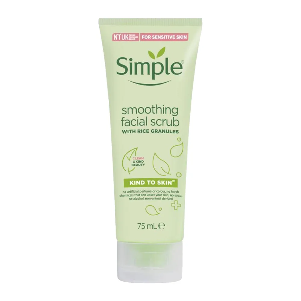 Simple Smoothing Facial Scrub 75ml
