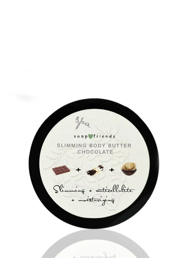 Soap&Friends Chocolate Body Scrub - Luxurious Exfoliating Scrub, 200 ml