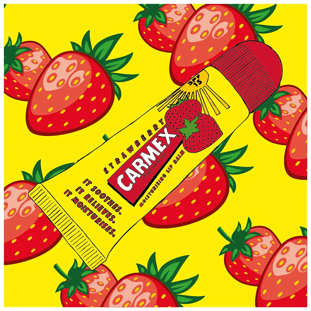 Strawberry Lip Balm Tube