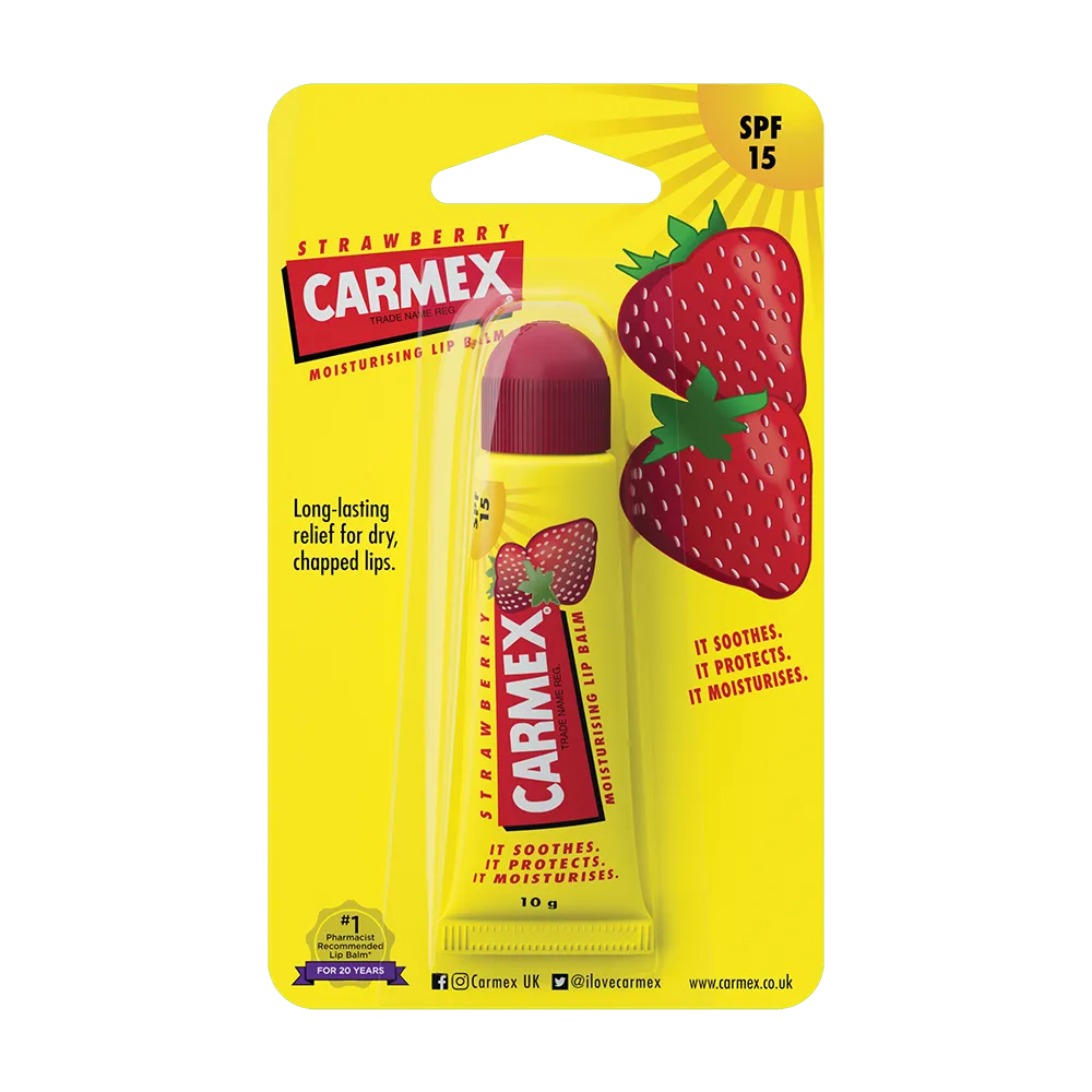 Strawberry Lip Balm Tube
