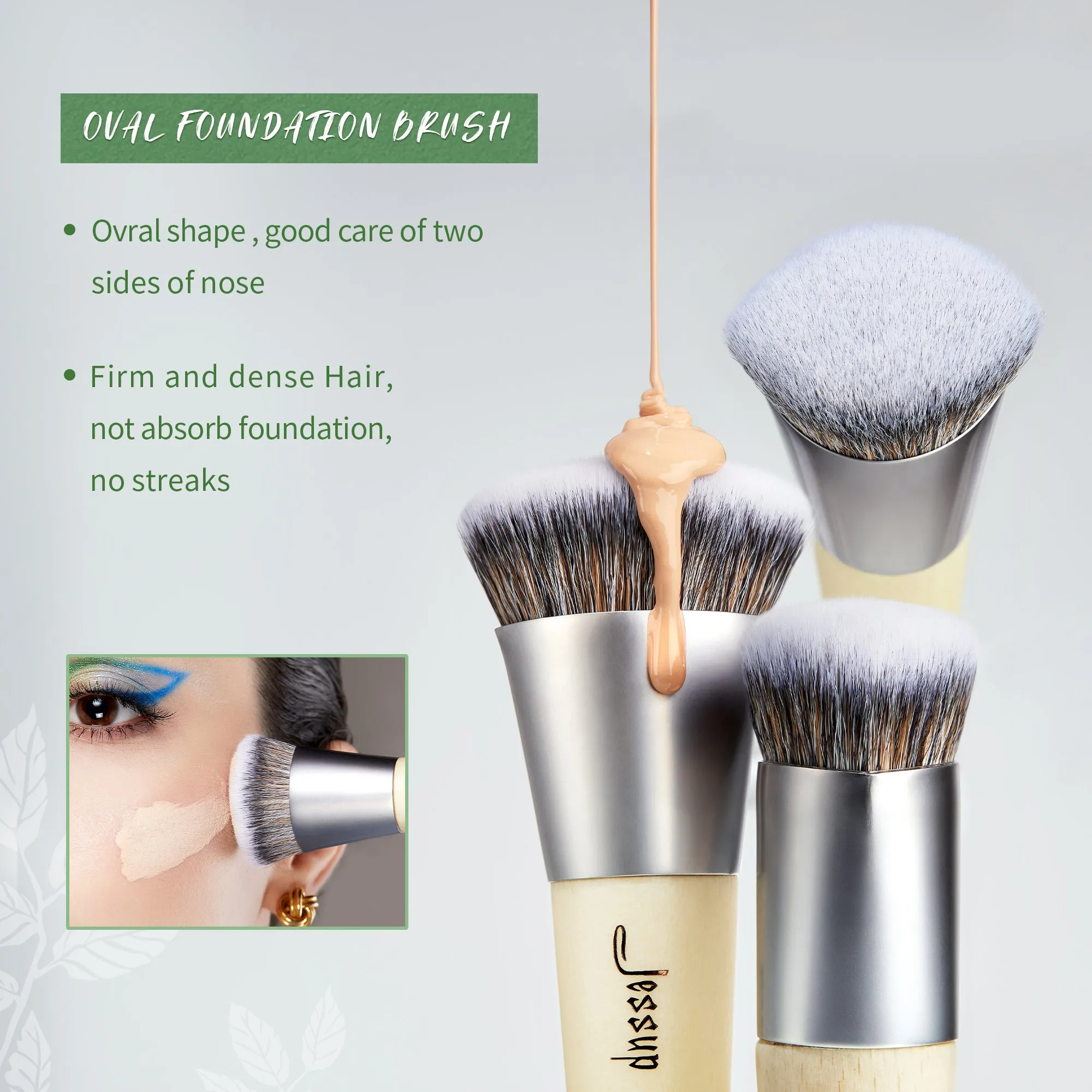 Sustainable and Eco-friendly Brush Set Low Waste 12Pcs T327