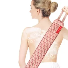 TGC Luxury Deep Cleansing and Exfoliating Back Scrub Belt (Pink)
