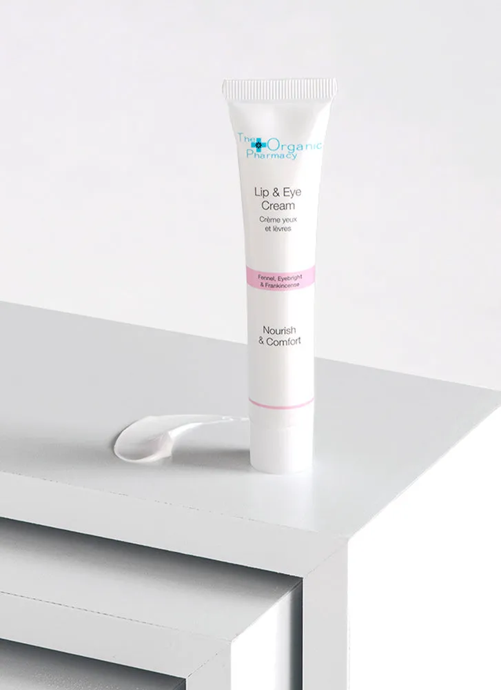 The Organic Pharmacy Rose Smoothing Lip & Eye Cream